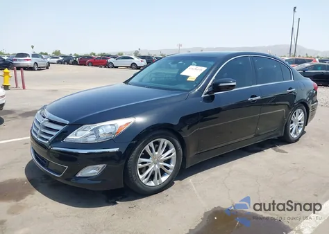 2014 Hyundai Genesis 3.8 from USA, damaged, VIN KMHGC4DD2EU260311